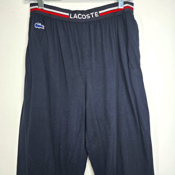 Lacoste Men's Multicolor Waist Navy Pajama Pants - Picture 6 of 10